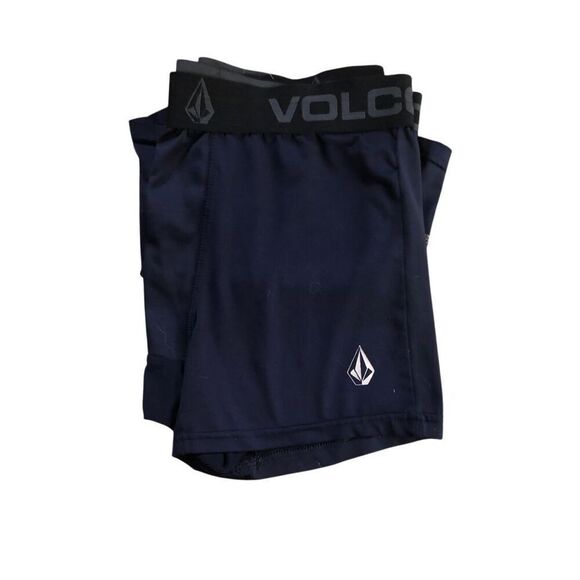 Volcom navy blue boxer briefs with elastic waistband and Volcom graphic. Size M - Picture 3 of 4